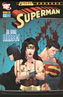 Cover der Infinite Crisis-Superman-Ausgabe, in der Wonder Woman Lord tötet (bei Panini erschienen)