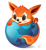 Logo für den chinesischen Firefox-Browser